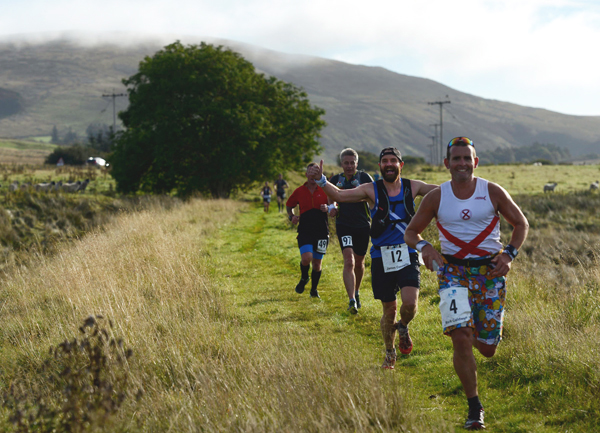 action from the River Ayr Way ultra