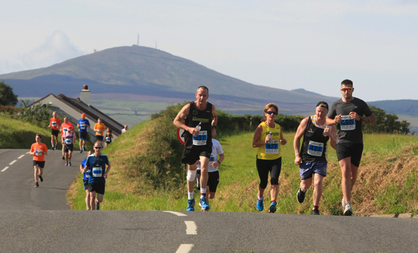 runners at Isle of Man Marathon