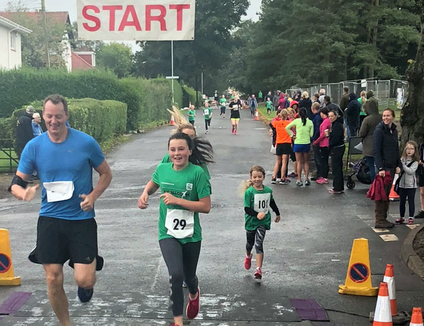 action from Kilmacolm running festival