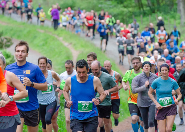 runners at Angelsey Trail Half