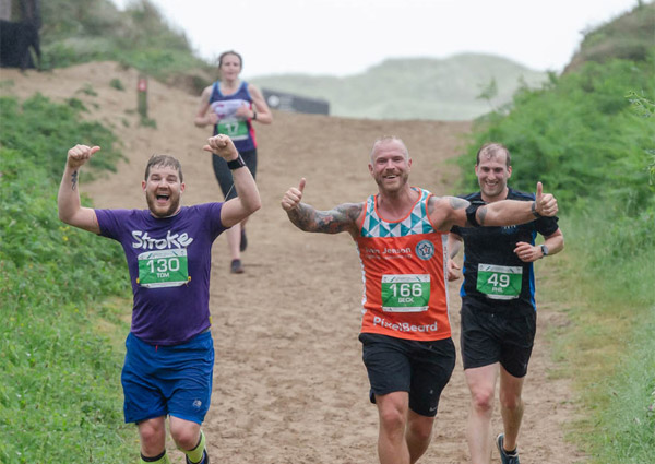 runners at Angelsey Trail Half