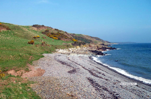 a view of the Mull of Galloway trail