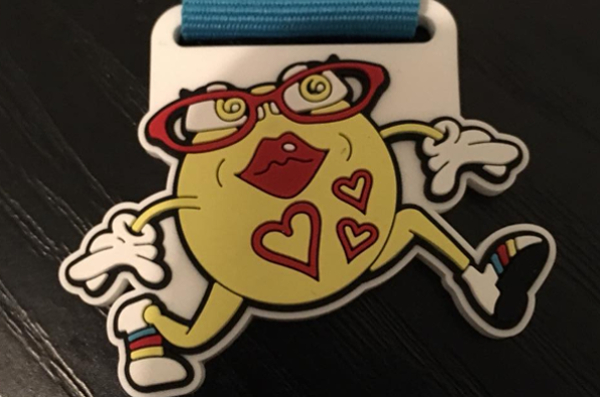 DirtRun Valentines In The Dark Medal