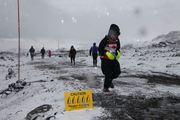 Doug Richards Completes Antarctica Half Marathon