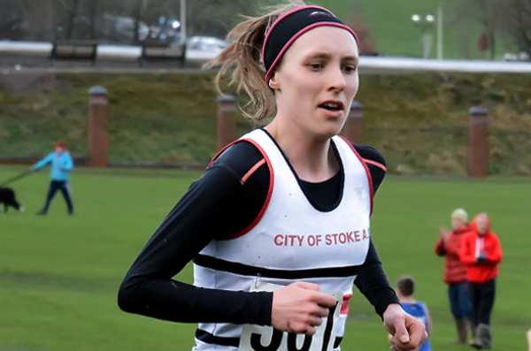 Katie Hol At Staffordshire XC Championships