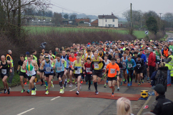At The Start Of The Boslover 10k