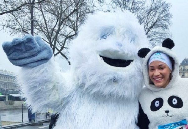 CRUK London Winter Run Yeti