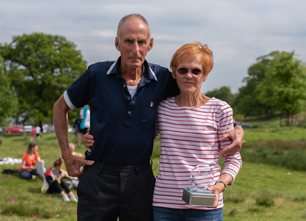 Anne Bland with Joss Naylor