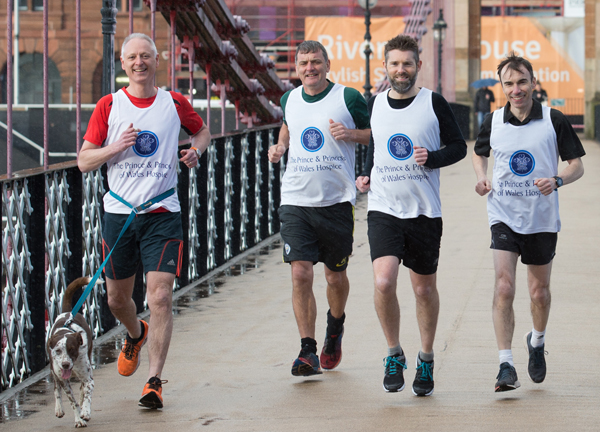 The Cy-Run team on a prep run ahead the the Five Ferries Challenge