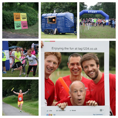 Collage Of Images From Tag1234 Relay Run