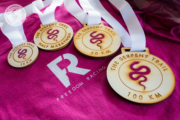 Serpent Trail medals