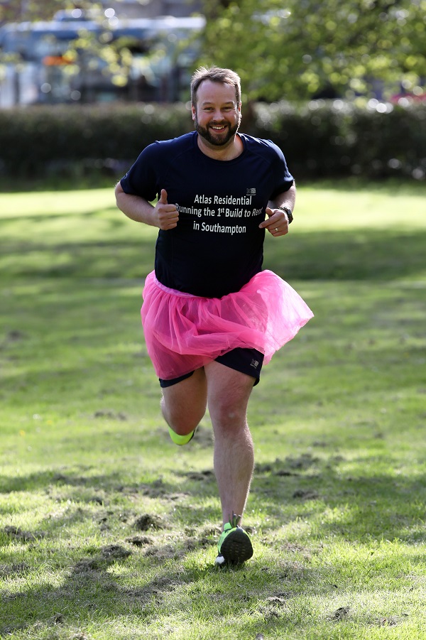 Tutu man Adam Dale