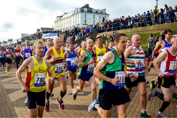 action from Bridlington Half