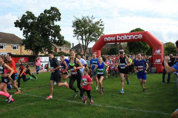 Start Of Balsall Common Fun Run