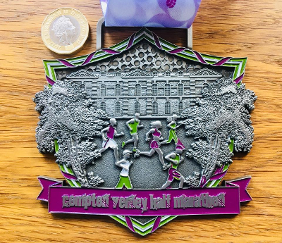 Compton Verney Half Marathon Medal