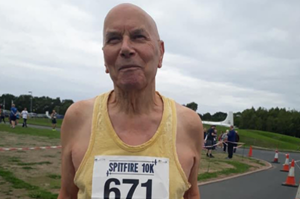 Jim Hussey At Cosford Spitfire 10K