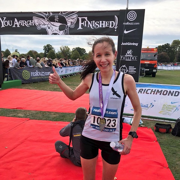Melissah Gibson wins Richmond RUNFEST Marathon 2018