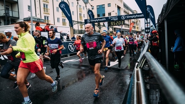 Great Bristol Half Marathon start 2018