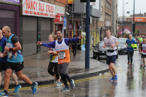 Runners Battle Torrential Rain At Great Birmingham Run