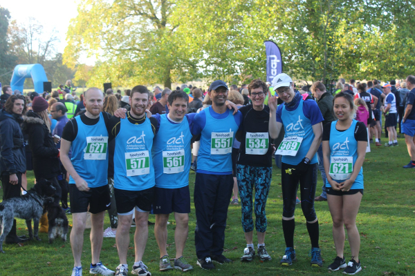 Team Addenbrooke's Charitable Trust At Hoohaah Wimpole Estate 10 And Half Marathon