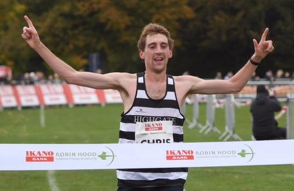 Chris Rainsford Wins Robin Hood Half Marathon