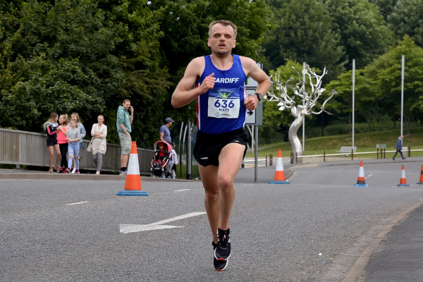 Matt Clowes On HIs Way To Victory At The Potters Arf