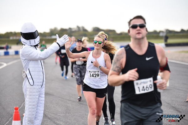 Runners And The Stig At The Running Grand Prix Bedford Autodrome