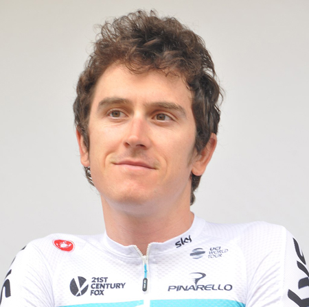 Headshot of Geraint Thomas