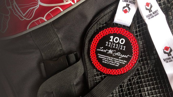 Poppy Half Marathon medal 2018