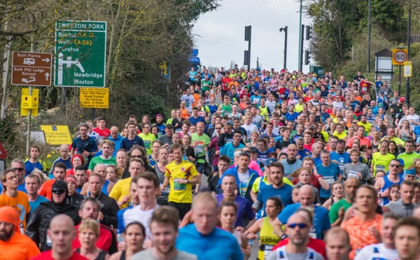 Bath Half 2019 action