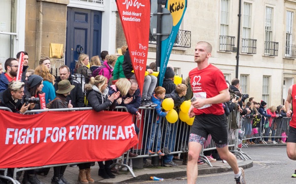 Bath Half Marathon charity runner