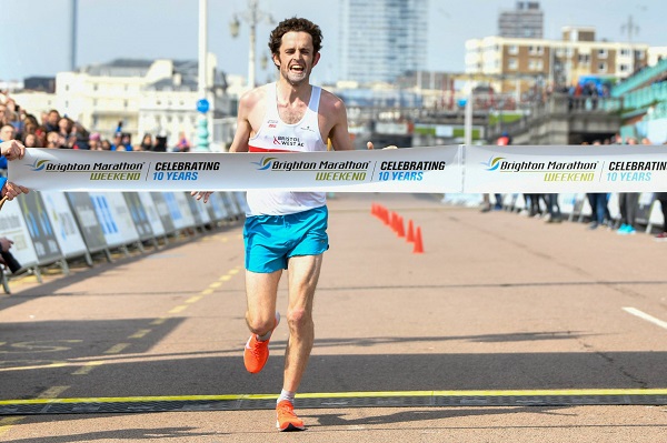 Peter Le Grice wins Brighton Marathon 2019