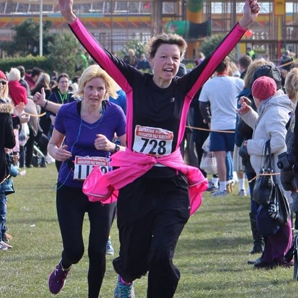 Eastbourne Half Marathon finisher