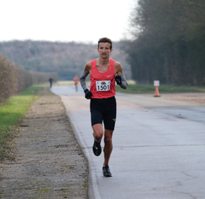 Nick Samuels At Leicestershire Half Marathon