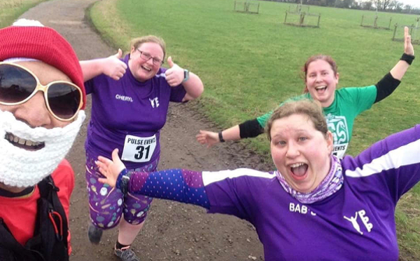 Having Fun At The New Year's Day DirtRun At Croome Estate