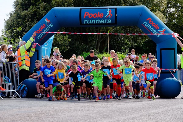 Poole Festival Minithon start 
