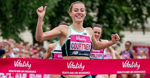 Melissa Courtney wins Westminster Mile