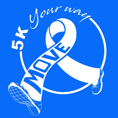 5K Your Way, Move Against Cancer Logo