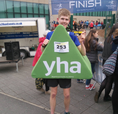 Alex Staniforth At Darwen Half Marathon