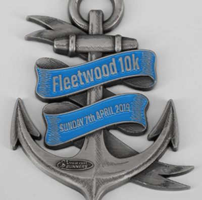 Fleetwood 10K Medal