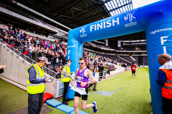 Michael Aldridge Wins MK Marathon
