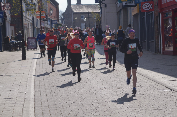 Runners Scamper At The Easter Thetford 5K Bunny Run