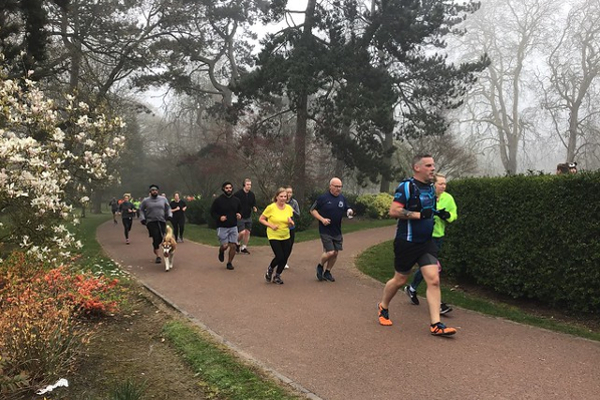 Runners At Wolverhampton parkrun