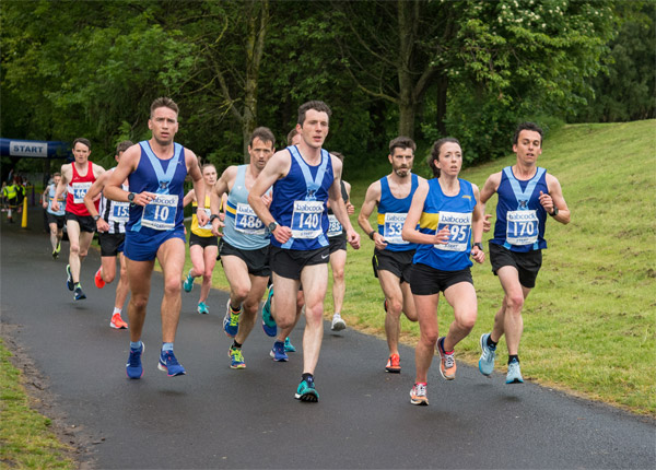 Fionnuala Ross in action at Shettleston 10K