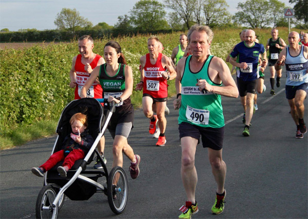 Jo Armitage at the Wesham 10K