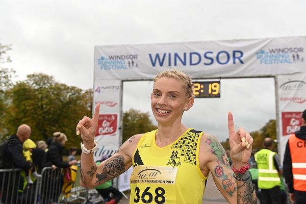 Charlotte Taylor-Green wins Windsor Half Marathon 2019