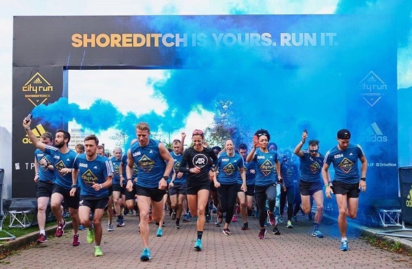 adidas City Runs Shoreditch start