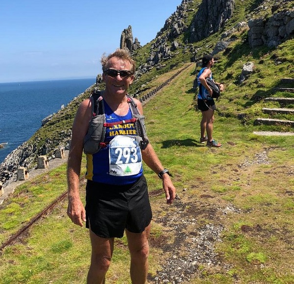 Des White at Lundy Island race 2019