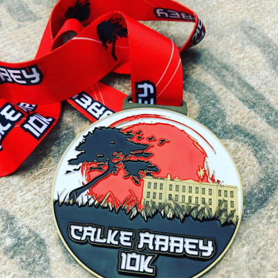 Calke Abbey 10K Medal