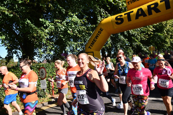 Start Of The Lichfield 10K